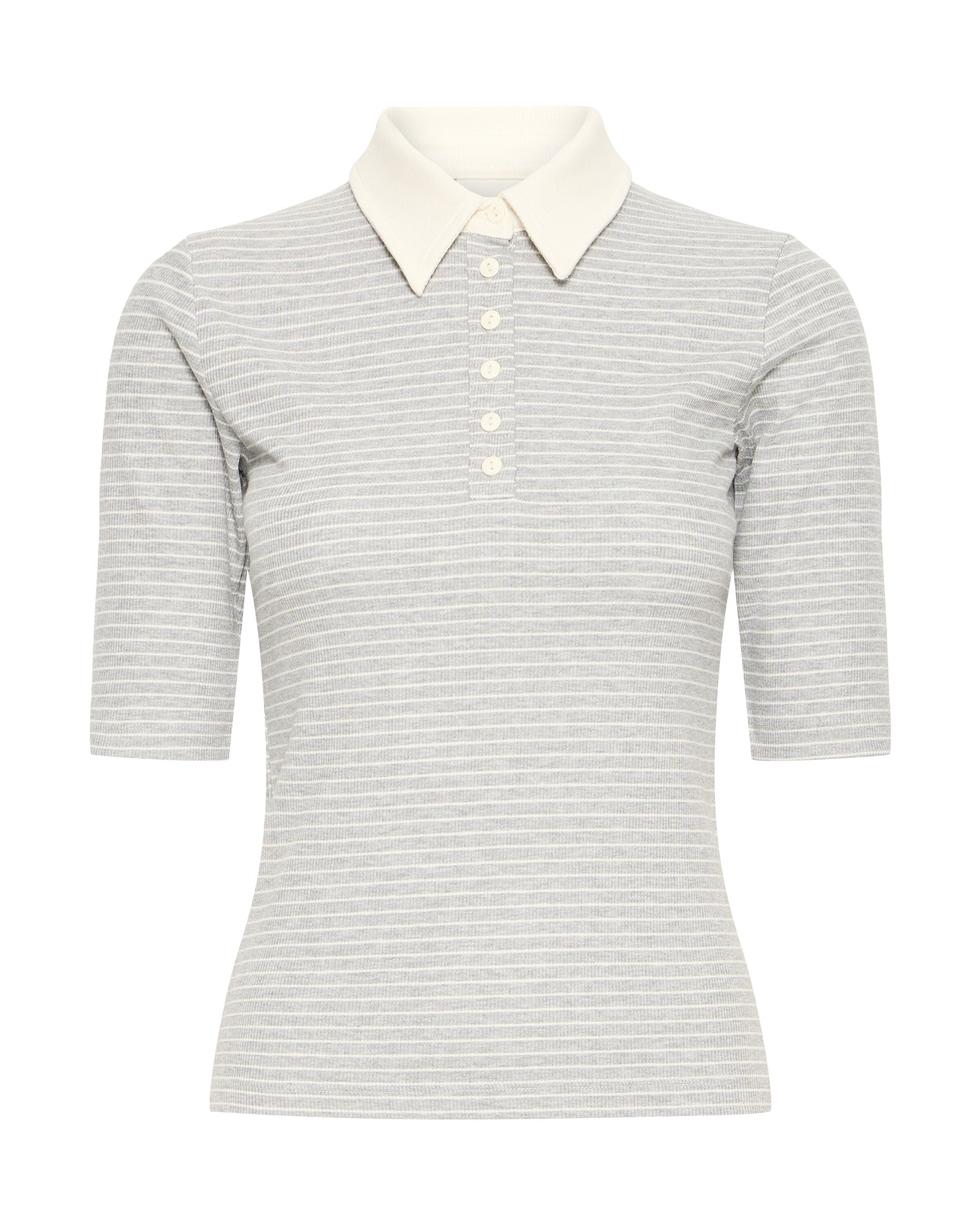 ICHI - Blusa en blanco: frente