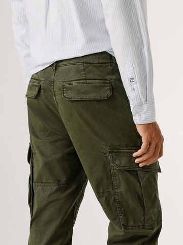 Pepe Jeans Regular Cargobroek in Groen