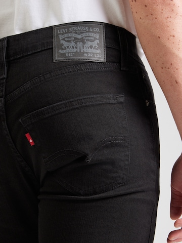 LEVI'S ®Slimfit Traperice '512' - crna boja