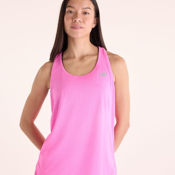 Top sportivo 'Athletics' di new balance in rosa