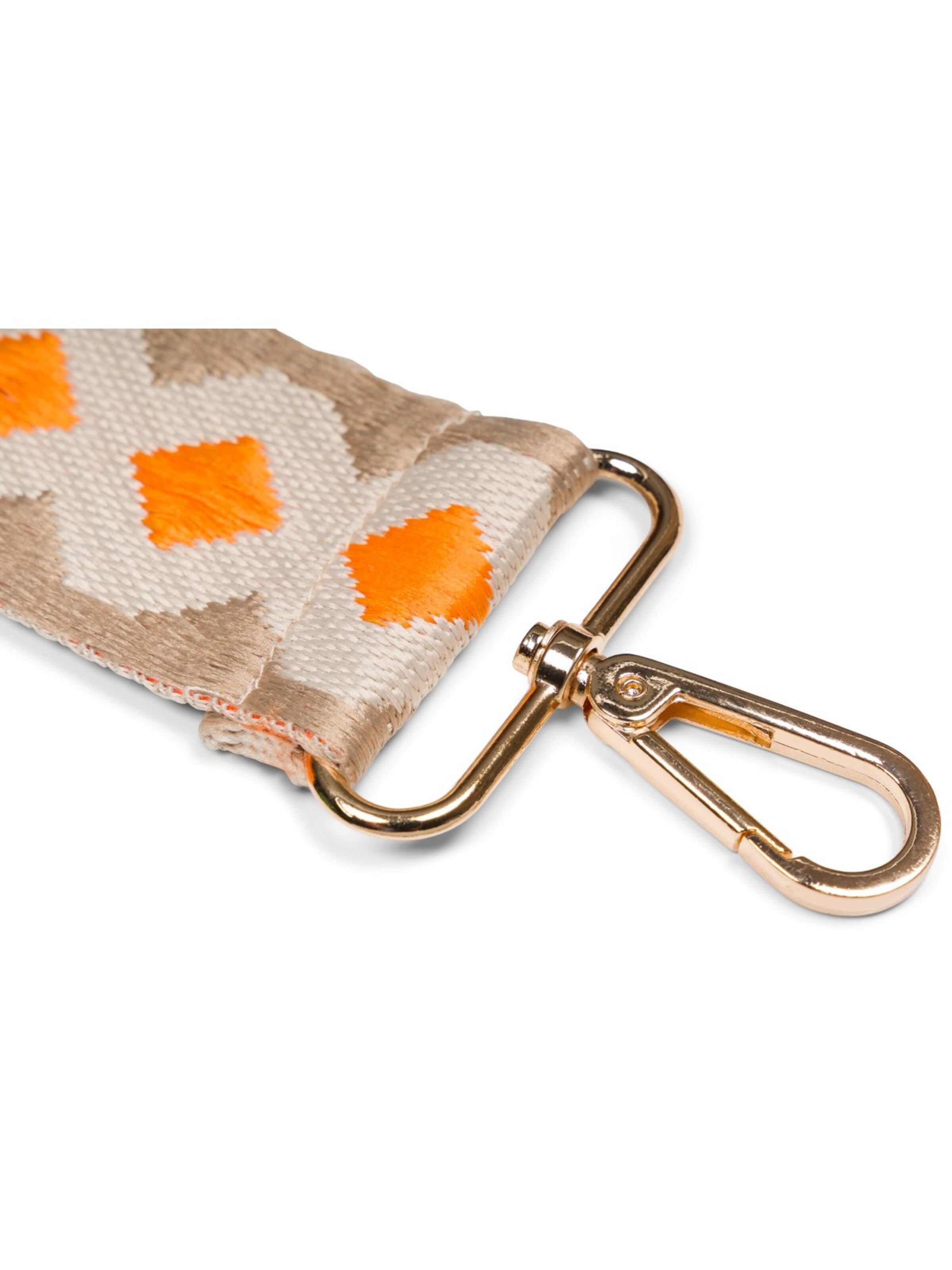 styleBREAKER Taschenzubehör 'Wechsel Taschengurt Ethno Muster bunt'‌‌‌ in Orange