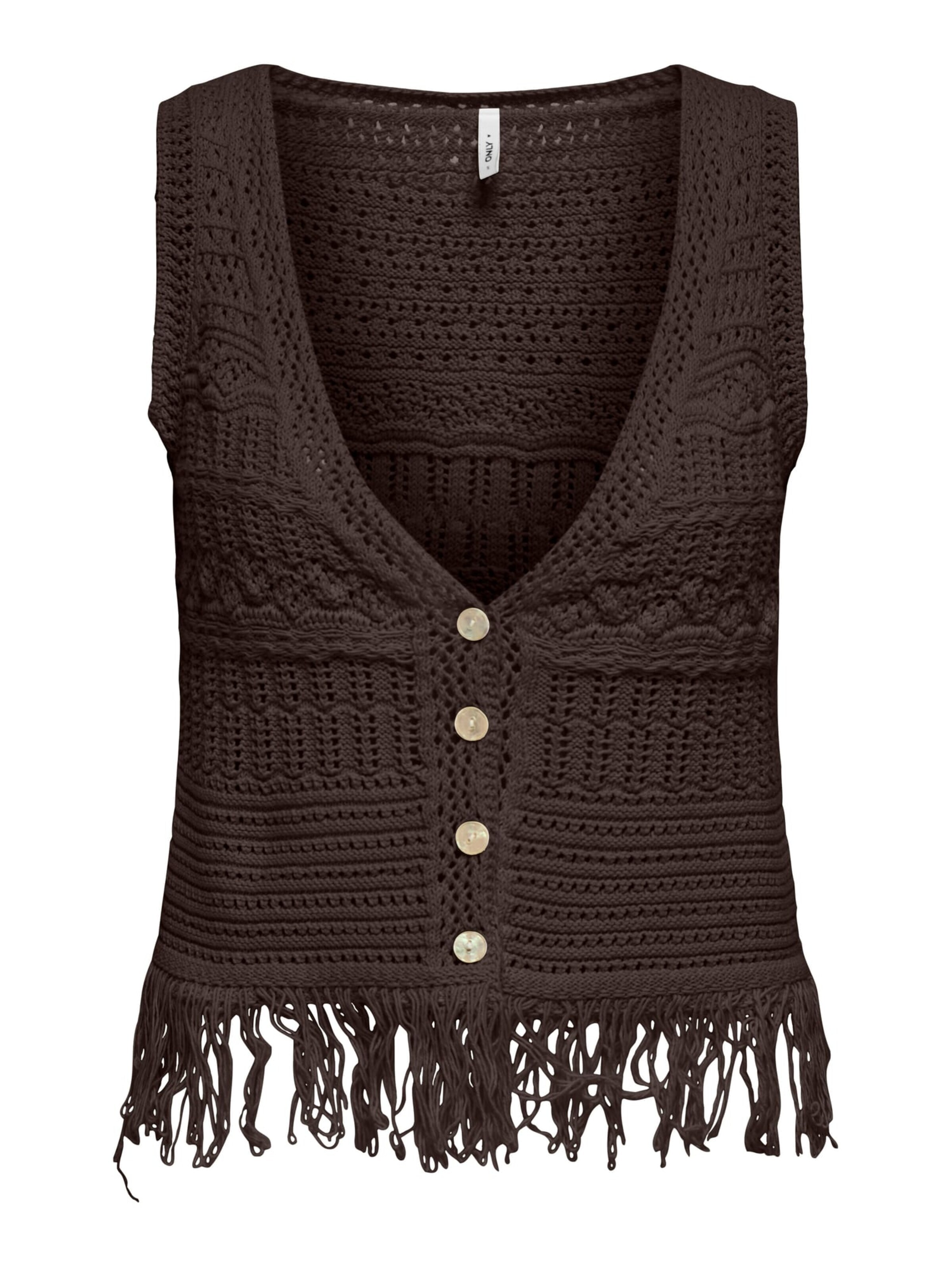 ONLY Vest 'Alix' in Brown: front