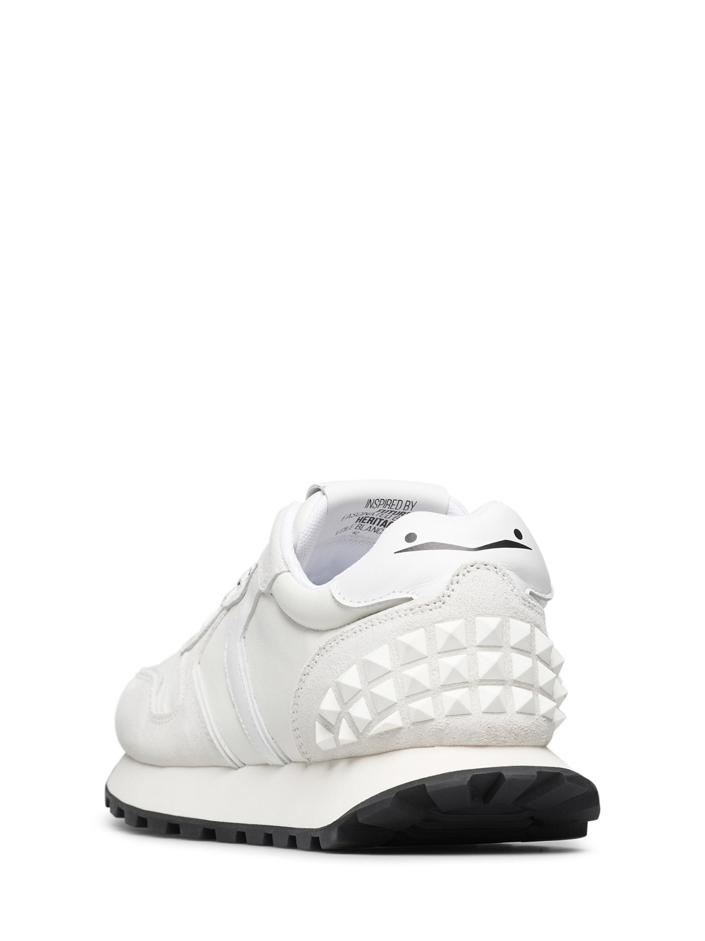 Voile blanche Platform trainers 'PARIS STUDS MAN.' in White