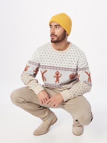 Pull-over 'Cookieman' Iriedaily en beige