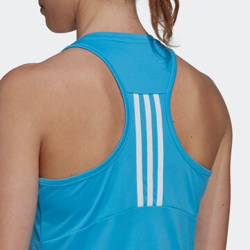 ADIDAS SPORTSWEAR Αθλητικό τοπ 'Designed To Move 3-Stripes' σε μπλε