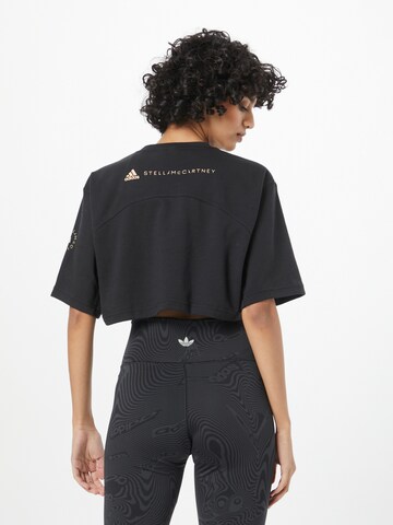 Tricou funcțional 'Future Playground' de la ADIDAS BY STELLA MCCARTNEY pe negru