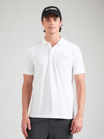 JACK & JONES - Camiseta 'JJCOLLEGE' en blanco: frente