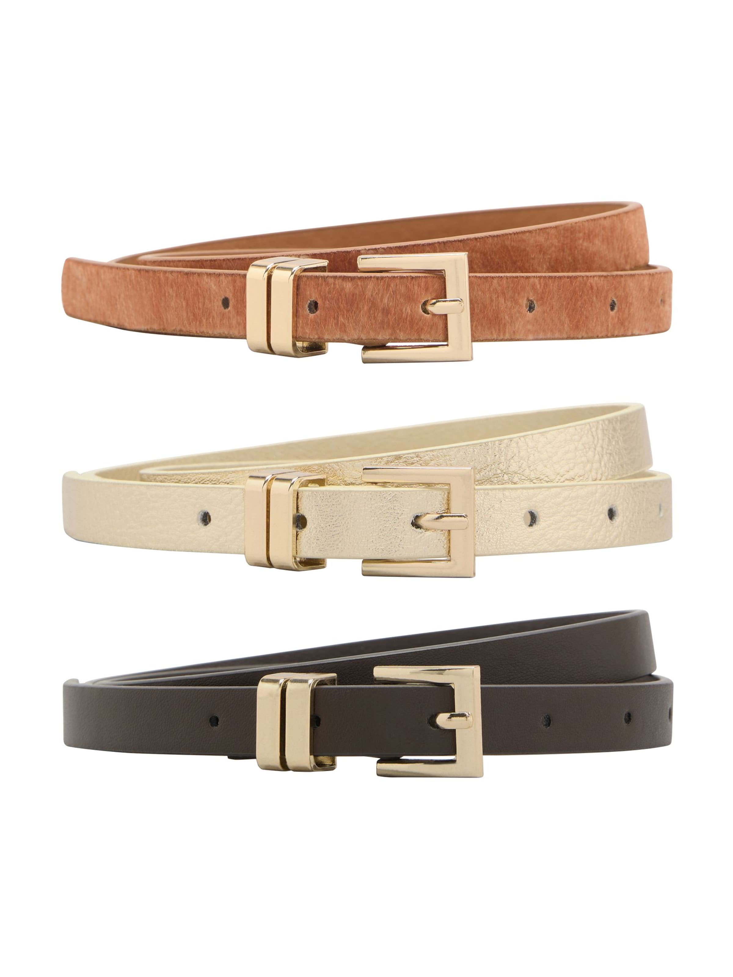 Ceinture Lipsy en marron : devant