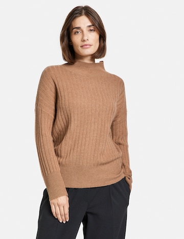 GERRY WEBER Sweater in Brown: front
