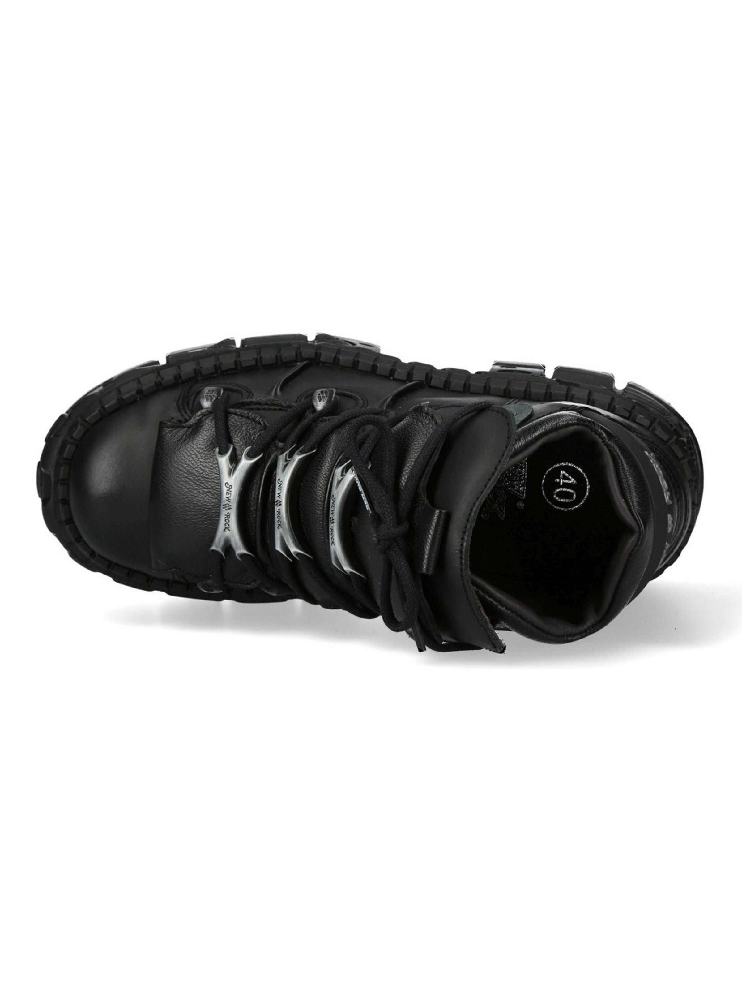 New Rock - Botas con cordones 'Wall106-S12' en negro