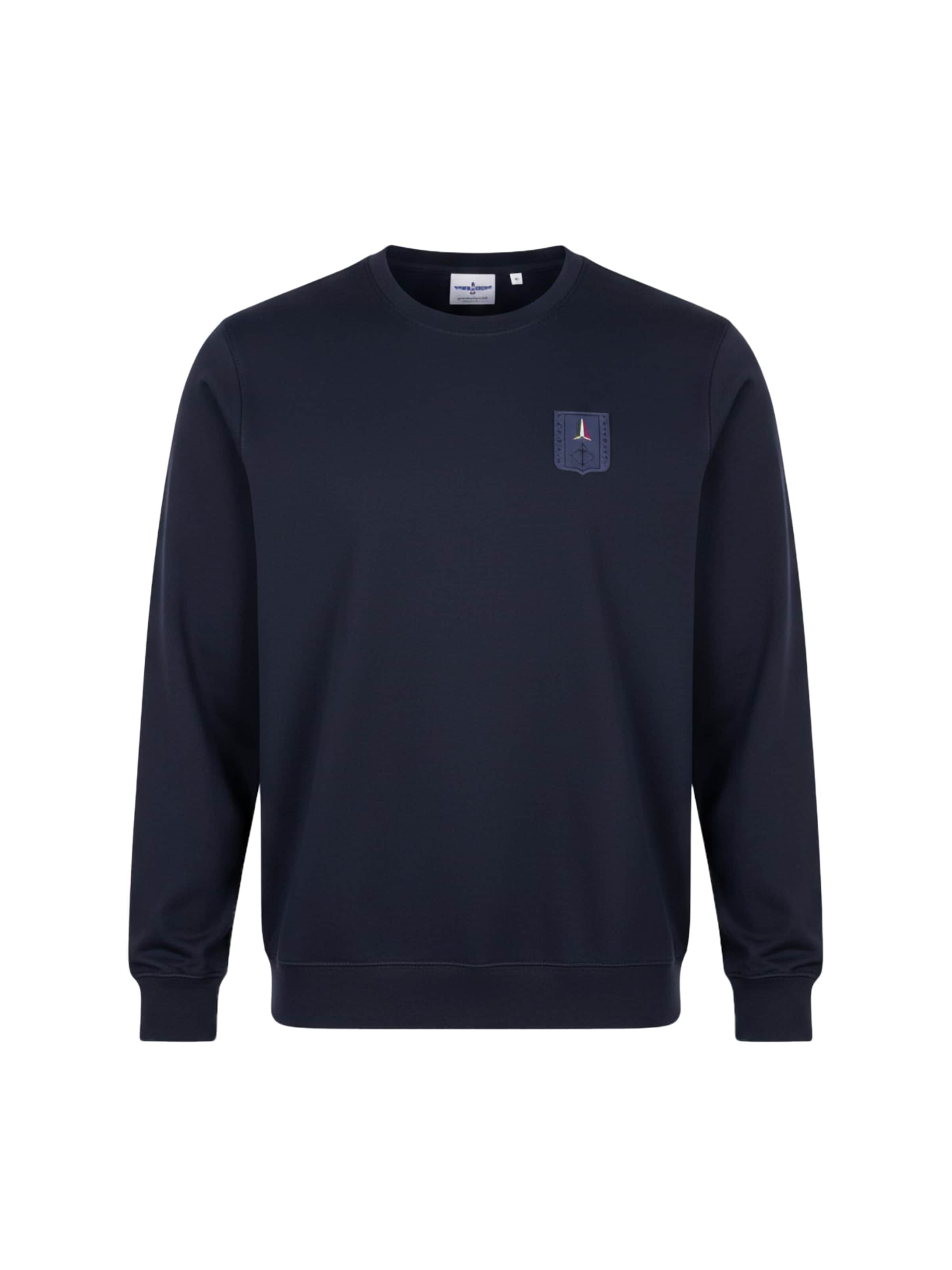 Maglia trikot 'Long' di Aeronautica Militare in blu: frontale