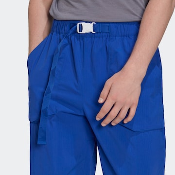 ADIDAS SPORTSWEAR Tapered Sporthose in Blau