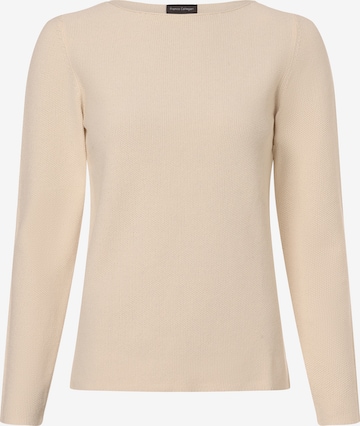 Pull-over Franco Callegari en beige : devant