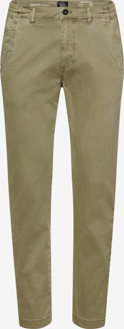 CAMEL ACTIVE Chino Pants in Green: front