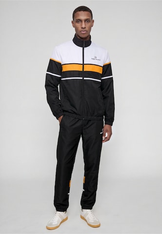 Sergio Tacchini Strój treningowy 'Scorpione' w kolorze czarny: przód