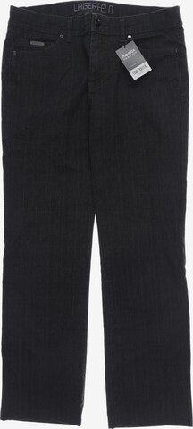 LAGERFELD Pants in 34 in Grey: front