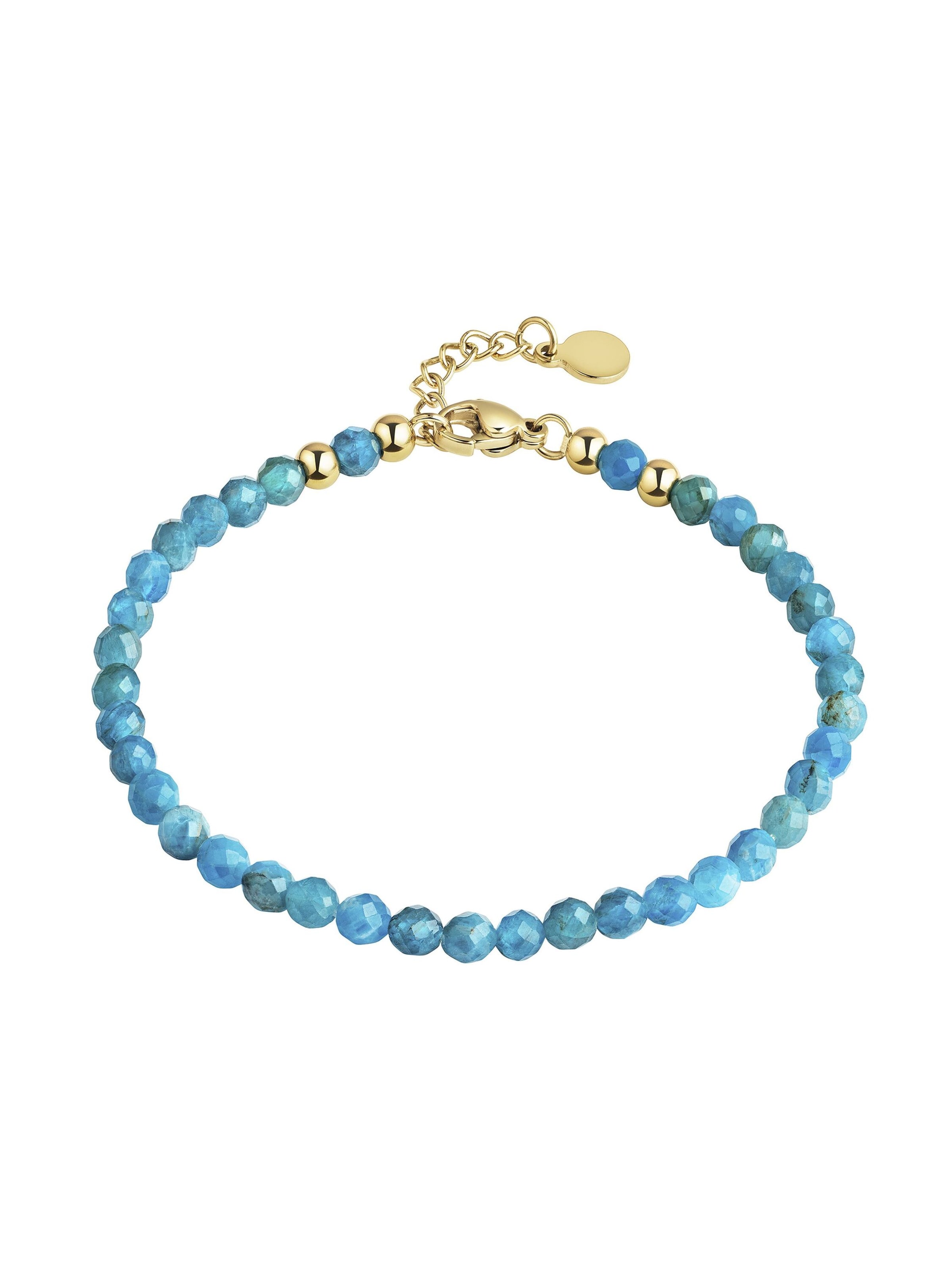 Zeeme Armband in Blau: Vorderseite