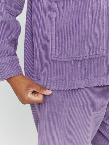 mazine Between-Season Jacket ' Naica Shacket ' in Purple