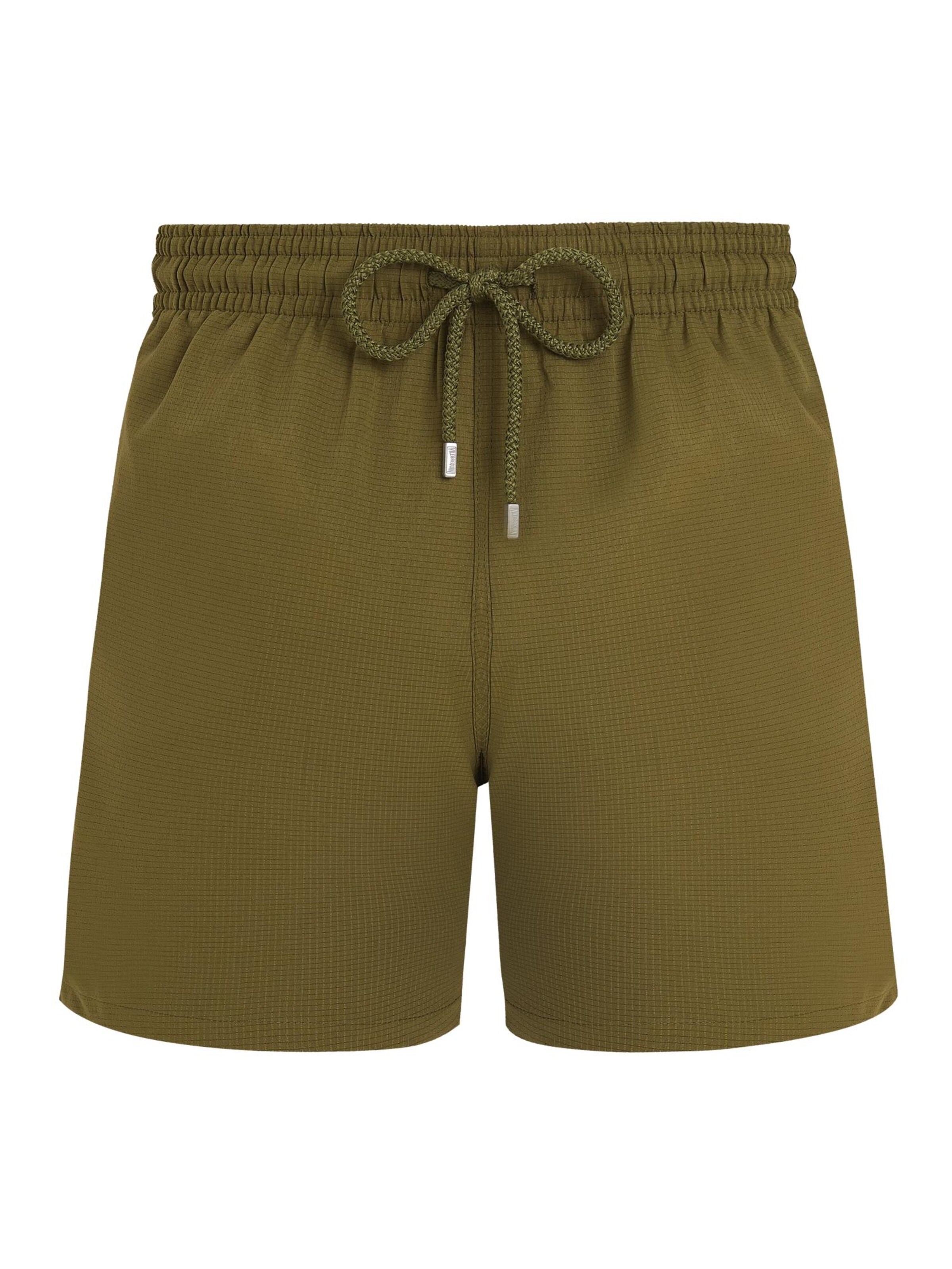 Vilebrequin - Bermudas en verde: frente