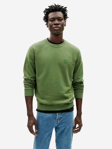 Thinking MU - Sudadera 'SOL Parrot' en verde: frente
