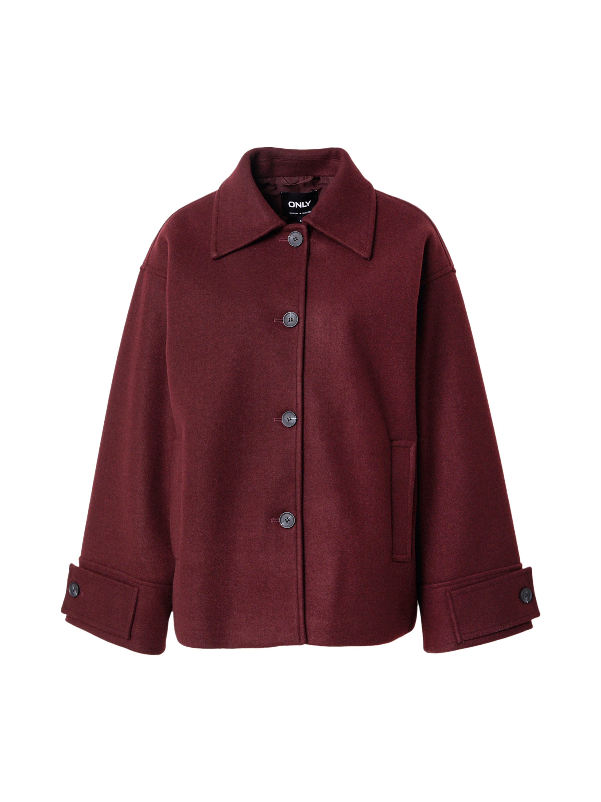ONLY Between-Seasons Coat 'ONLAdina' in Red: front