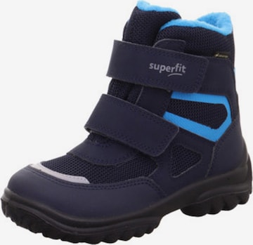 zils SUPERFIT Sniega apavi 'SNOWCAT': no priekšpuses