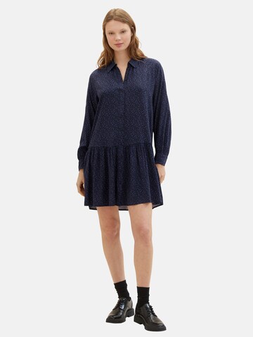 TOM TAILOR DENIM Shirt Dress in Blue