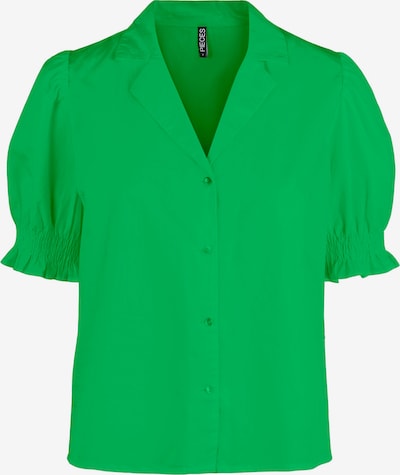 Bluză 'Salma' PIECES pe verde limetă, Vizualizare produs