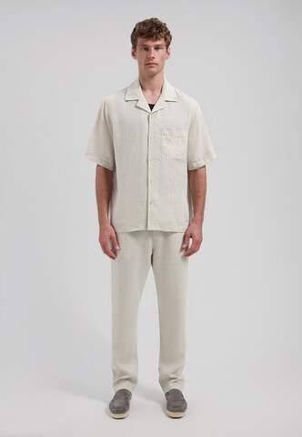 Regular fit Camicia 'Hero Resort' di Dstrezzed in beige