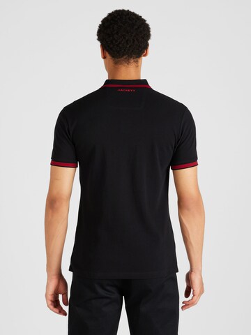 Hackett London T-shirt 'AMR TIP' i svart