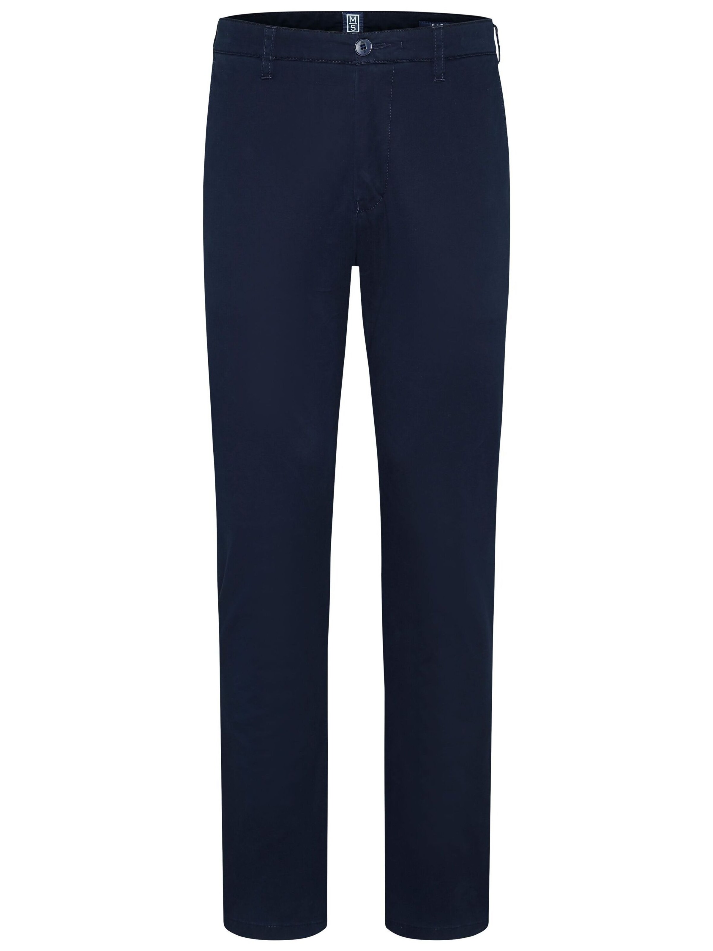 MEYER Chino in Blauw: voorkant