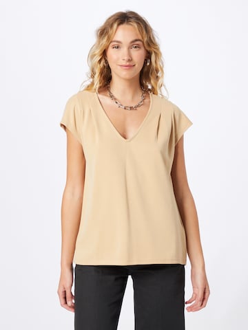 Peppercorn T-Shirt 'Lana' in Beige: predná strana