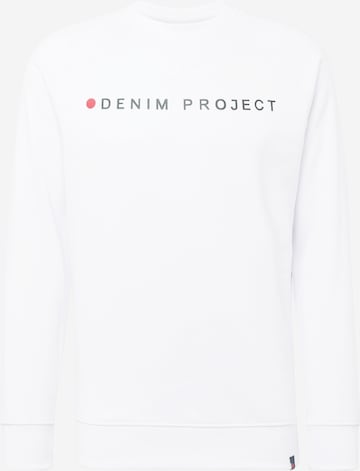 Denim Project Regular fit Tréning póló - fehér: elől