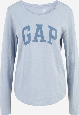 Gap Tall Tričko – modrá: přední strana