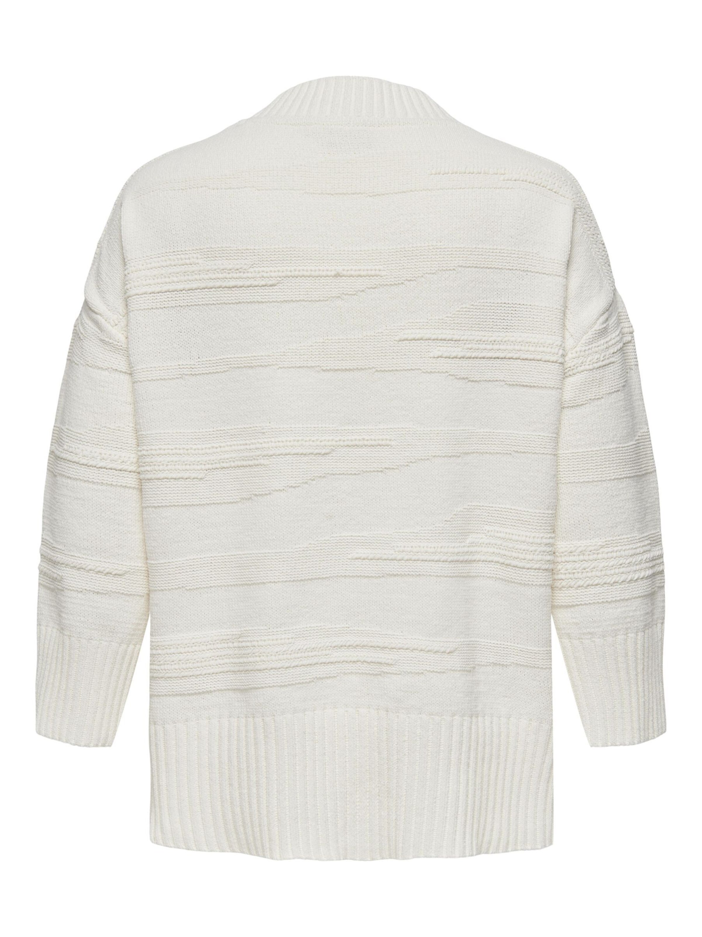 ONLY Carmakoma - Jersey 'ONLCarima' en blanco