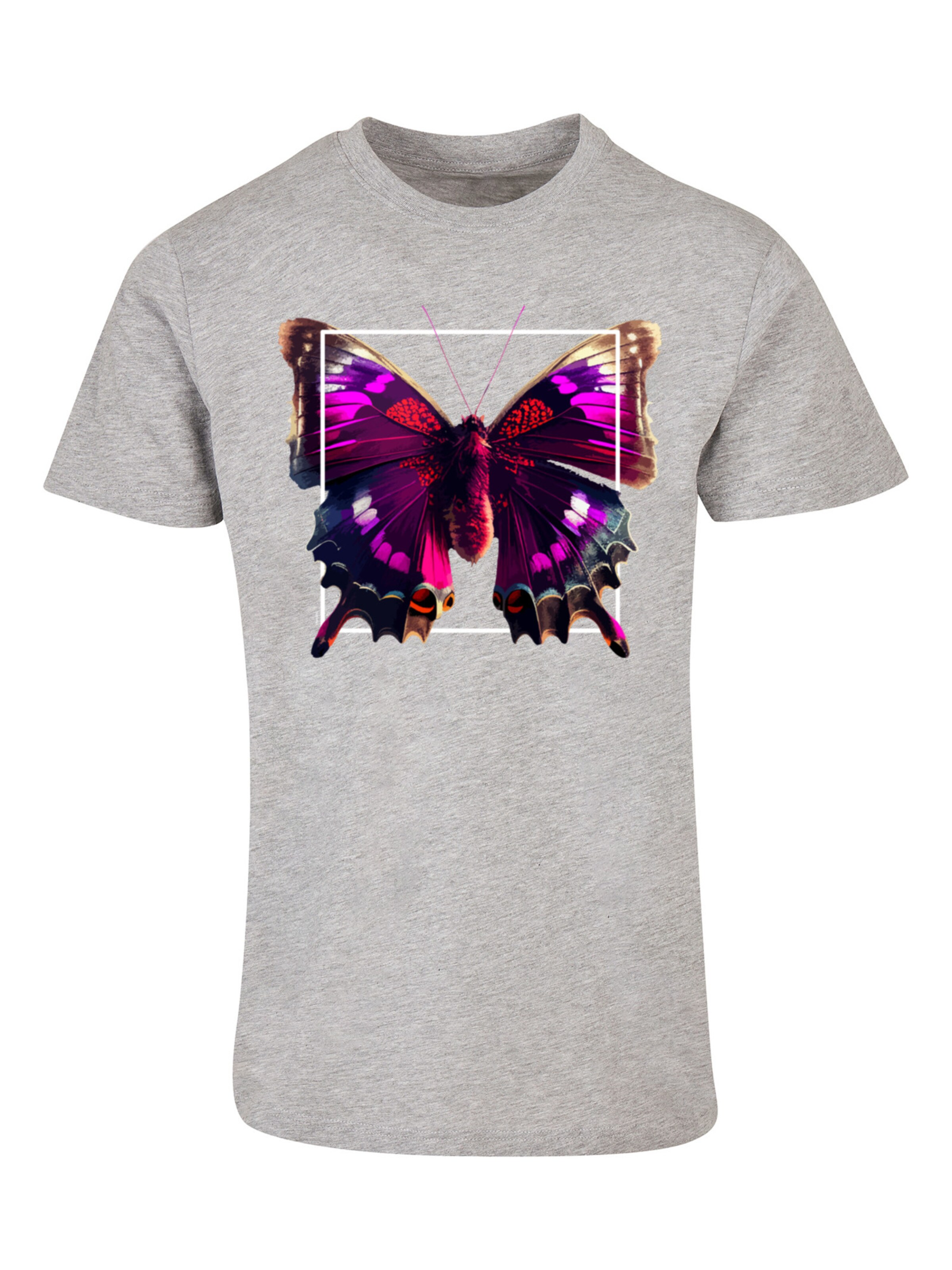 T-Shirt F4NT4STIC en gris : devant