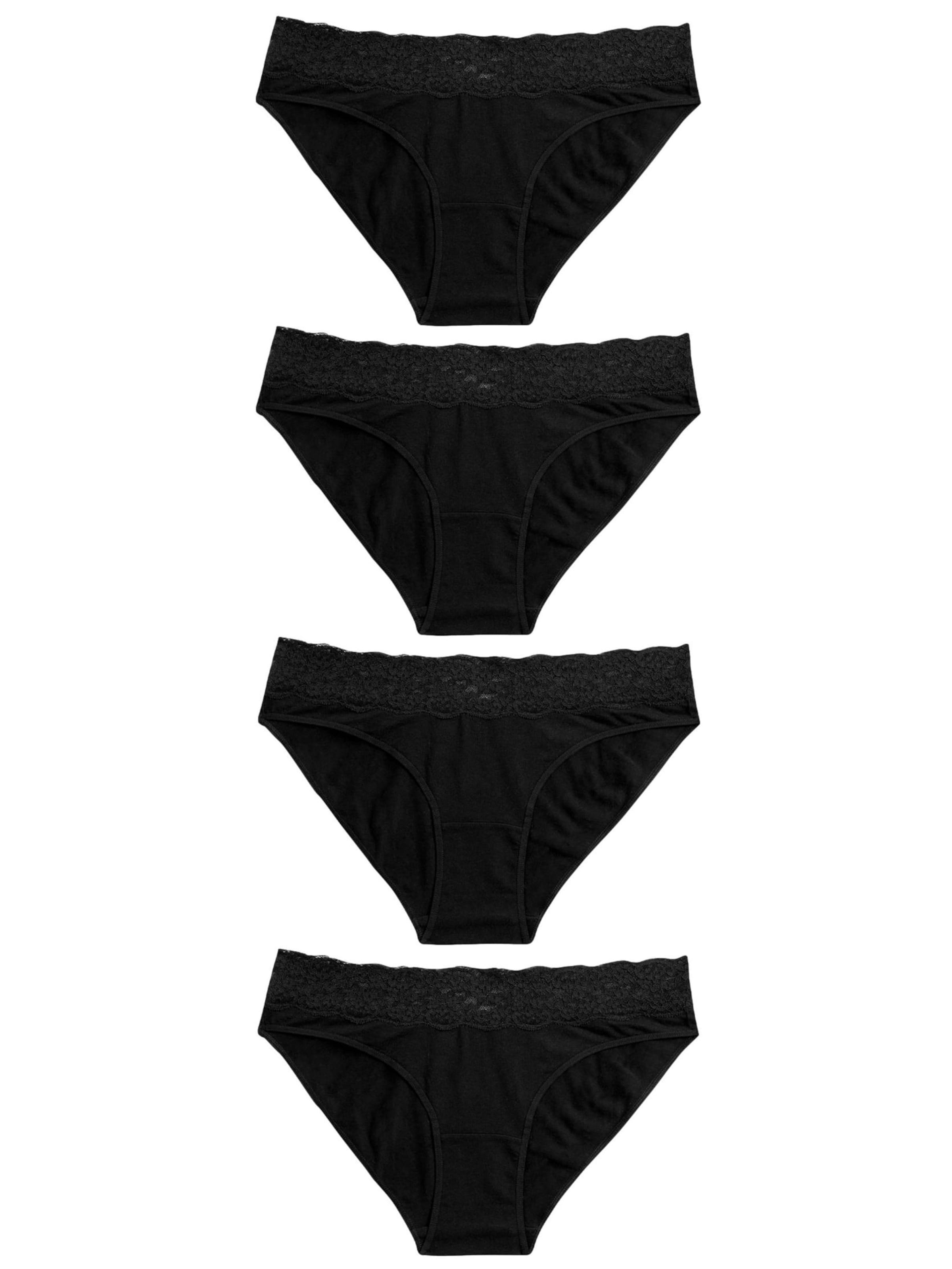 Next Трусы-слипы в Черный: спереди