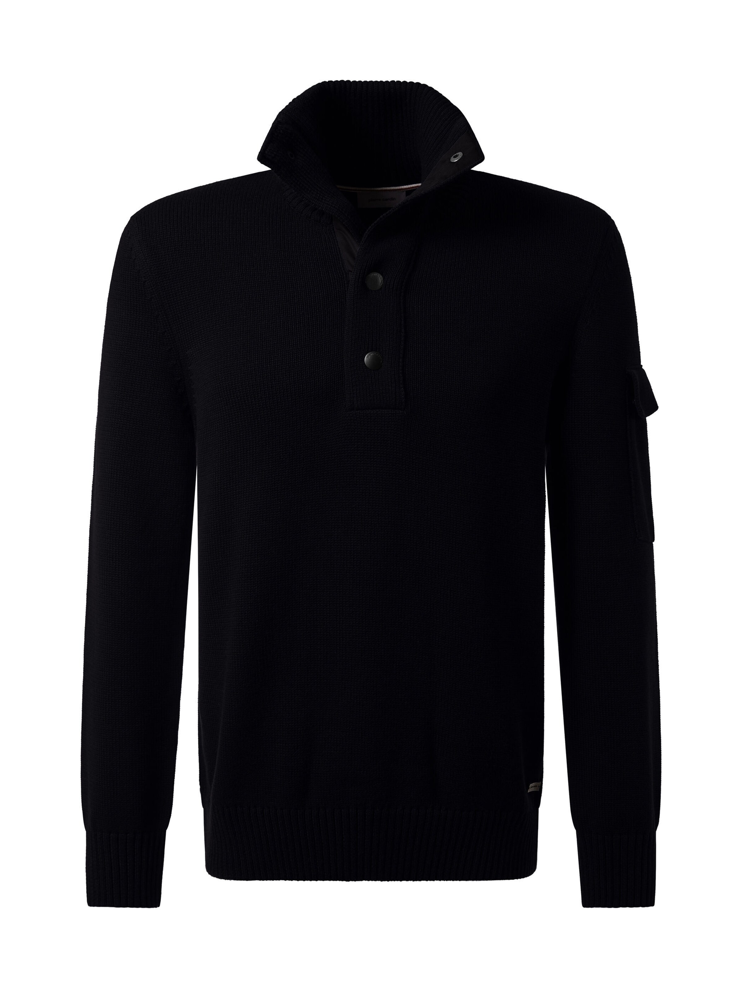 PIERRE CARDIN Trui in Zwart: voorkant