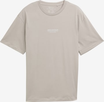 TOM TAILOR DENIM T-Shirt in Grau: Vorderseite