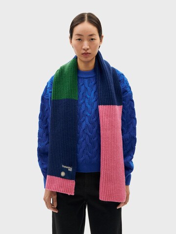 Fular 'SCARF UNISEX' de la Thinking MU pe roz: față