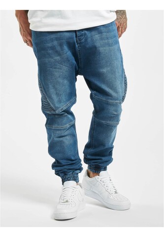 Tapered Jeans 'Anti' di DEF in blu: frontale