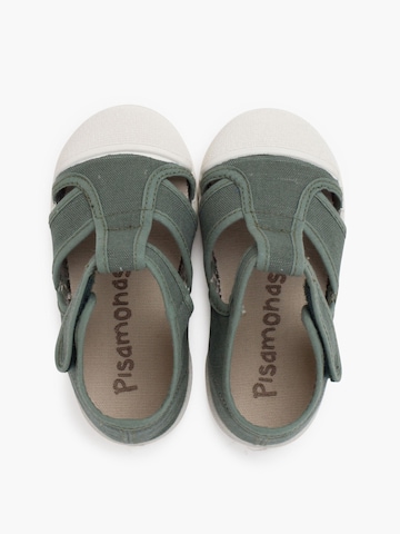 Pisamonas - Zapatos abiertos en verde