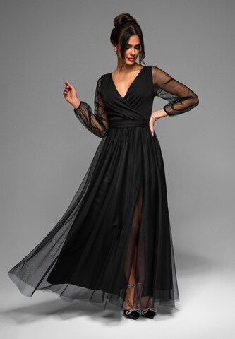 Ombre Evening dress in Black