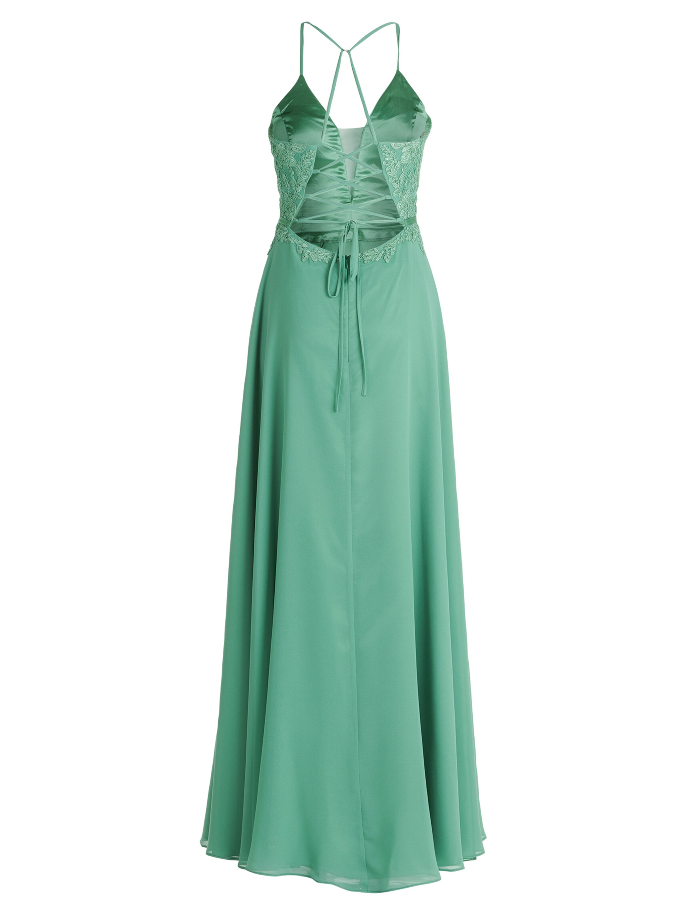 Abito da sera di Vera Mont in verde