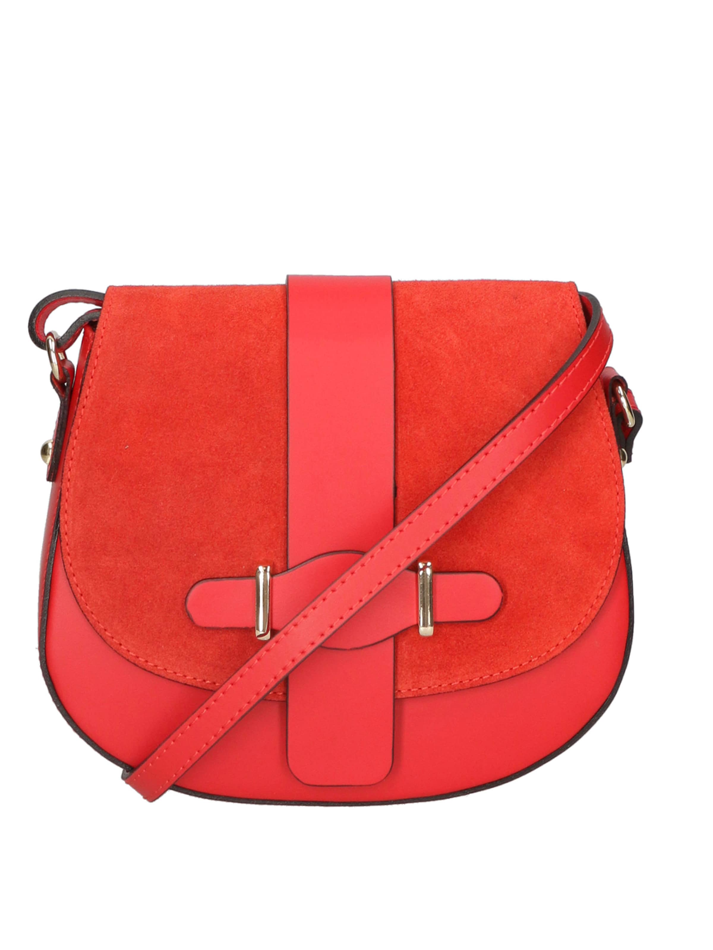 Borsa a tracolla di Gave Lux in rosso: frontale