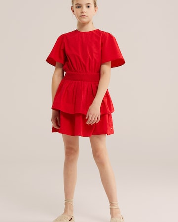 WE Fashion Kleid in Rot