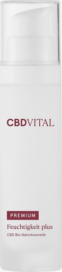 CBDVITAL Cream 'Feuchtigkeit Plus' in weiß, Produktansicht