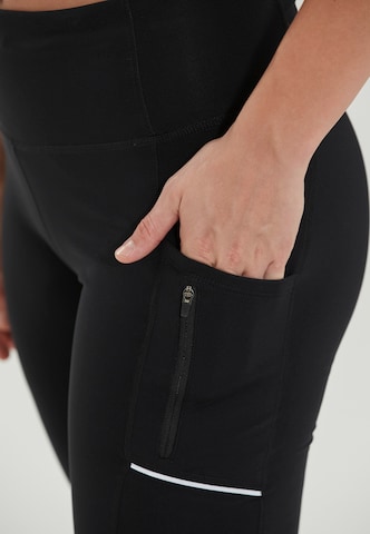 ENDURANCE Skinny Workout Pants 'Thadea' in Black