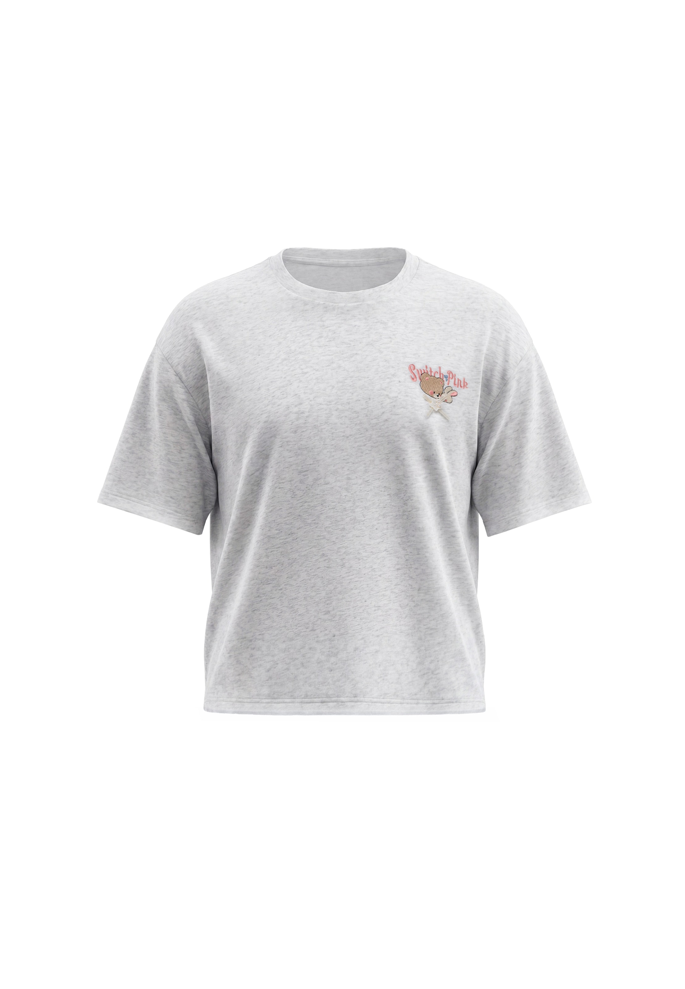 MYMO Camisa 'Pop' em M em mocha / cinzento / rosa escurecido, Vista do artigo
