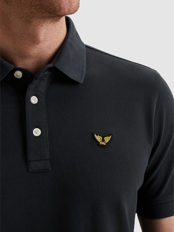 Maglietta 'Polo shirt with garment-dye wash' di PME Legend in blu